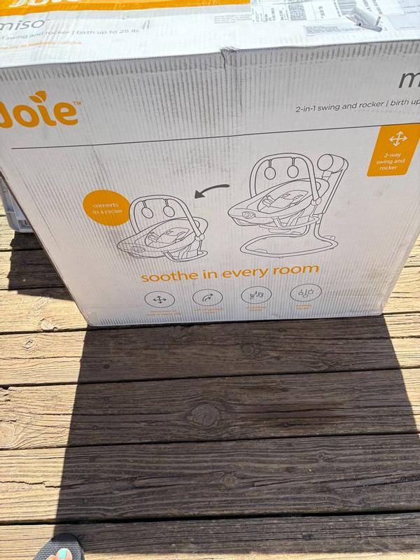 Joie Miso Swing & Rocker | 2-in-1 Motion & Comfort Seat