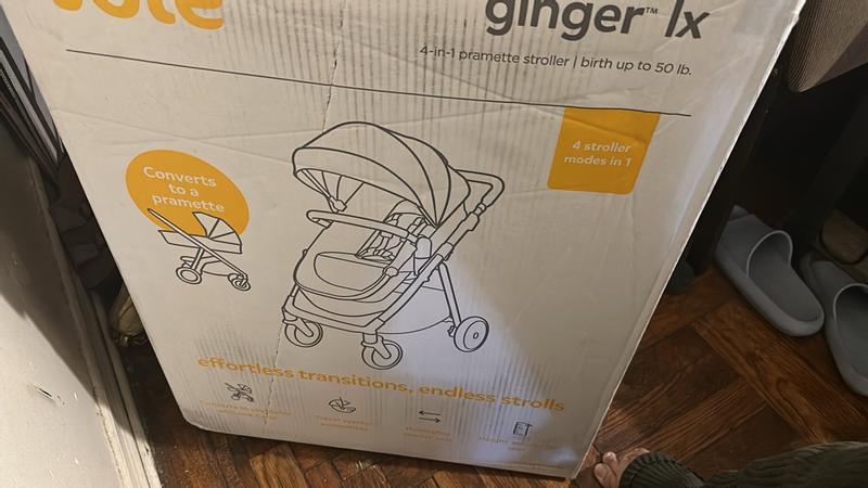 Joie　0205 Joie Ginger LX & Mint Latch Travel System | Baseless Car Seat