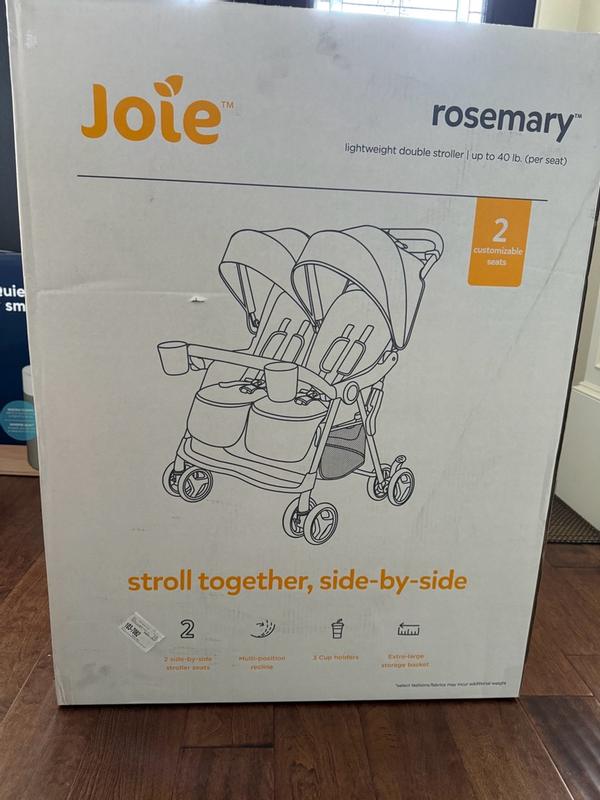 Joie Rosemary™ Side-by-Side Double Stroller – Compact