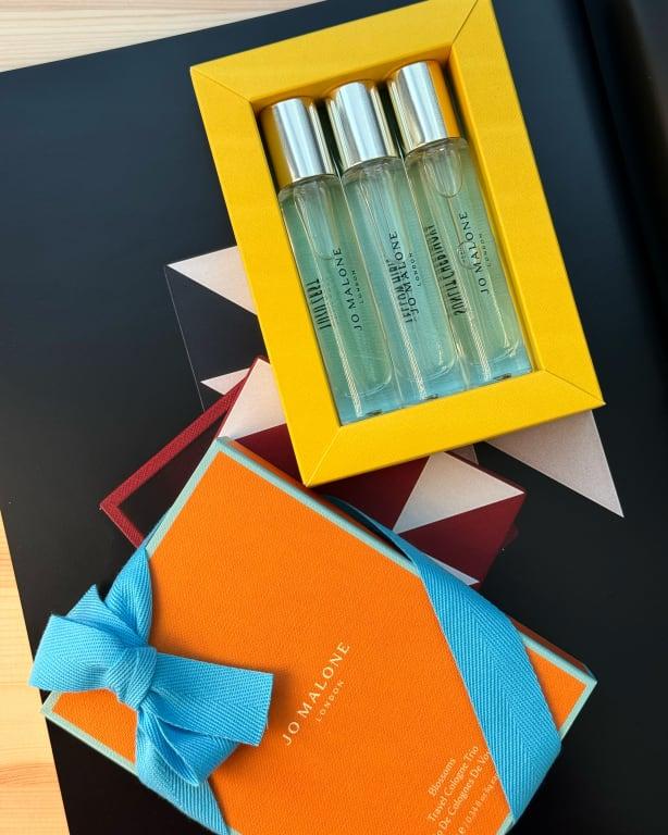 Jo Malone Blossoms Travel Cologne Perfume Spray Trio Set 3