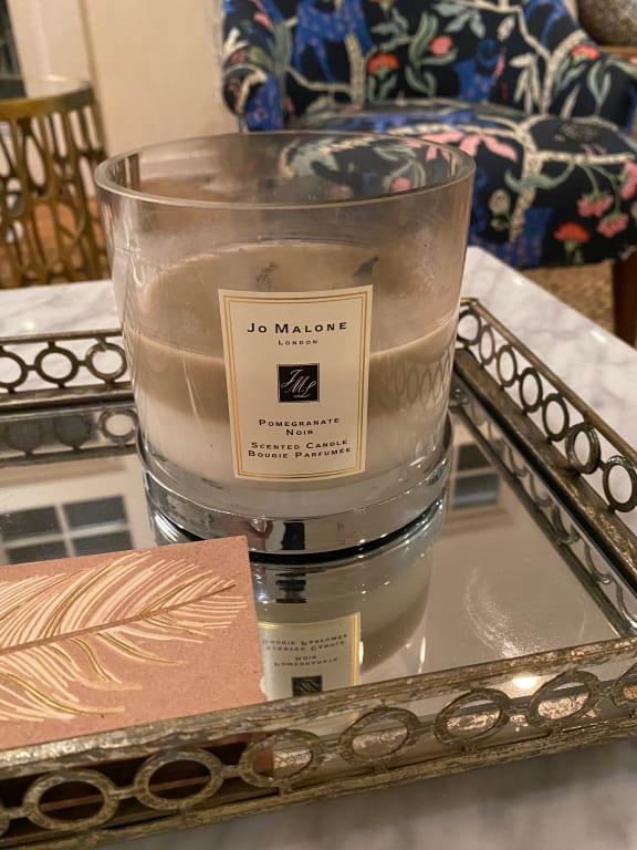 Candle turned brown