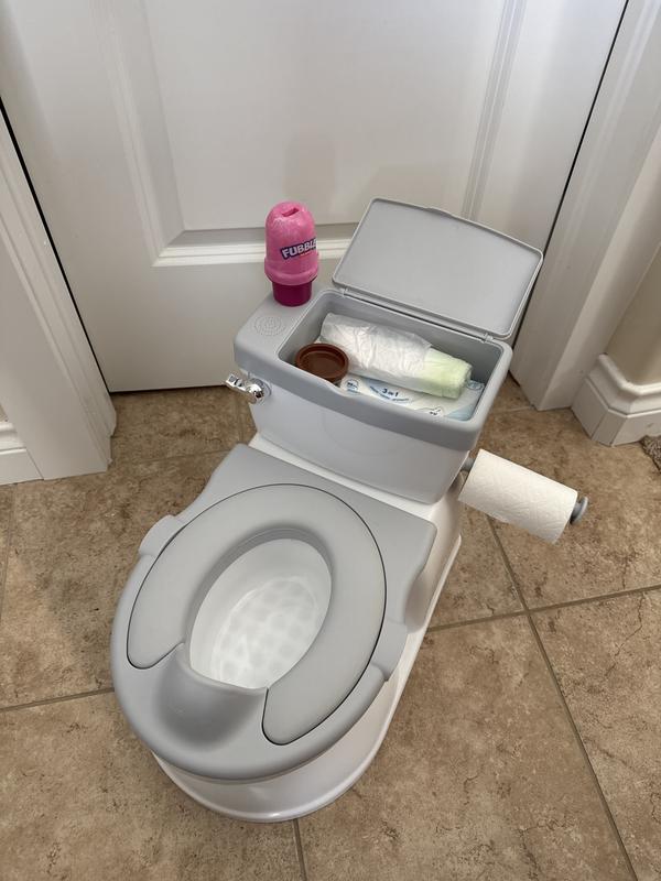 A potty like yours but the right size for toddlers.