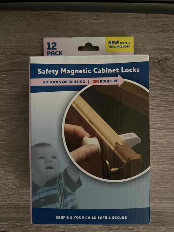 Lollanda 10 PCS Baby Cabinet Locks Baby Proofing Cabinet Lock 