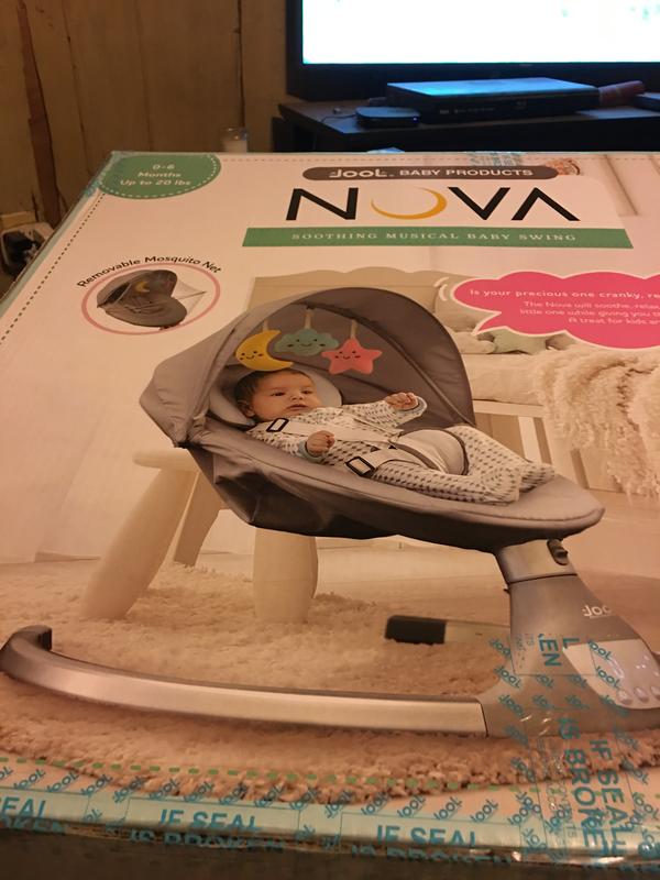 Nova Baby Swing for Infants - Motorized Swing, Bluetooth Music Speaker –  Jool Baby
