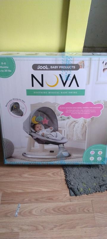 Nova Baby Swing for Infants - Motorized Swing, Bluetooth Music Speaker –  Jool Baby