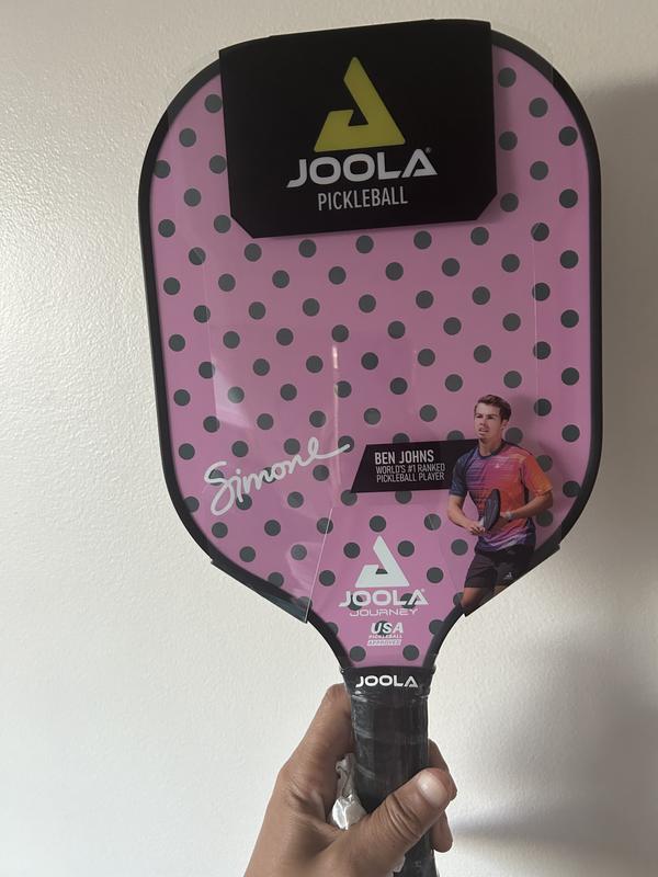 JOOLA Pickleball Trinity Logo Visor Ben Johns Pink