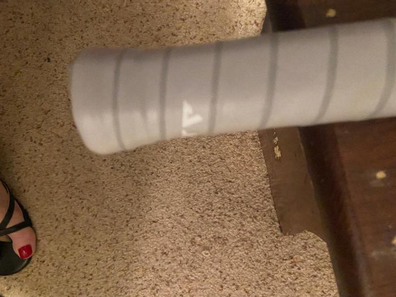 Photo submitted with review of product