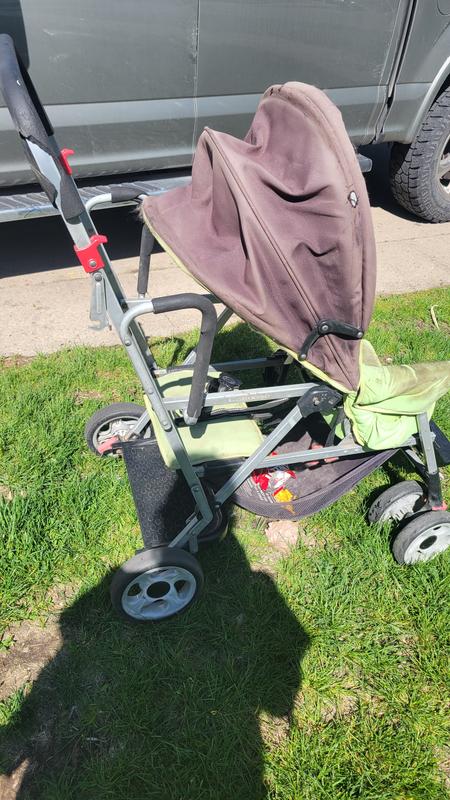 Joovy double stroller green best sale