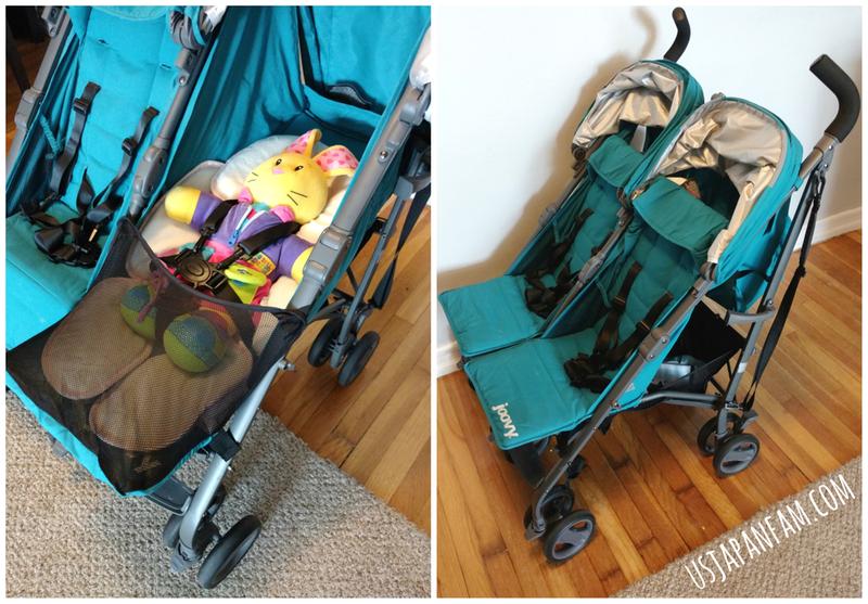 joovy double stroller side by side