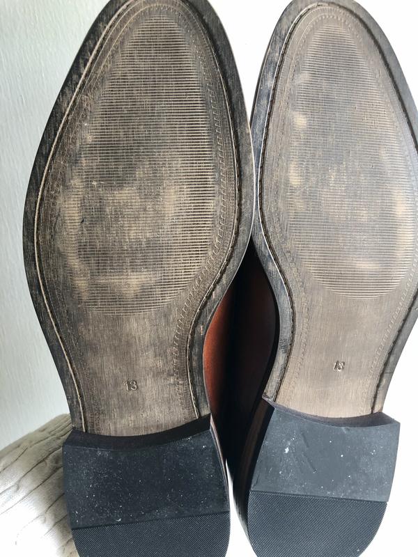 Joseph Abboud Essex Cap Toe Oxfords Joseph Abboud Essex Brown Leather Cap Toe Oxford Dress Shoes  main image 2