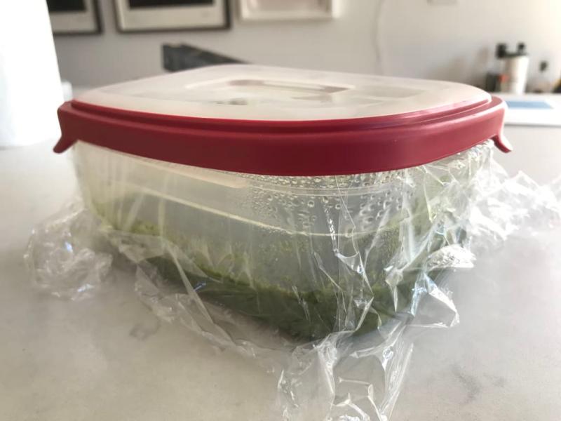 I now have to use plastic wrap to use these containers since the lids don't close