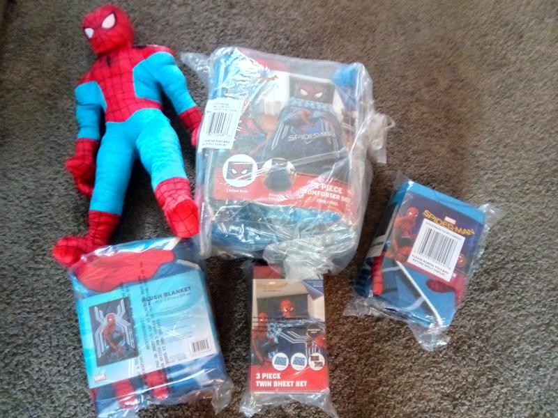 My son's new bedding