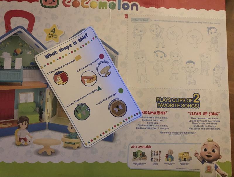 Coloring Page on back and activities