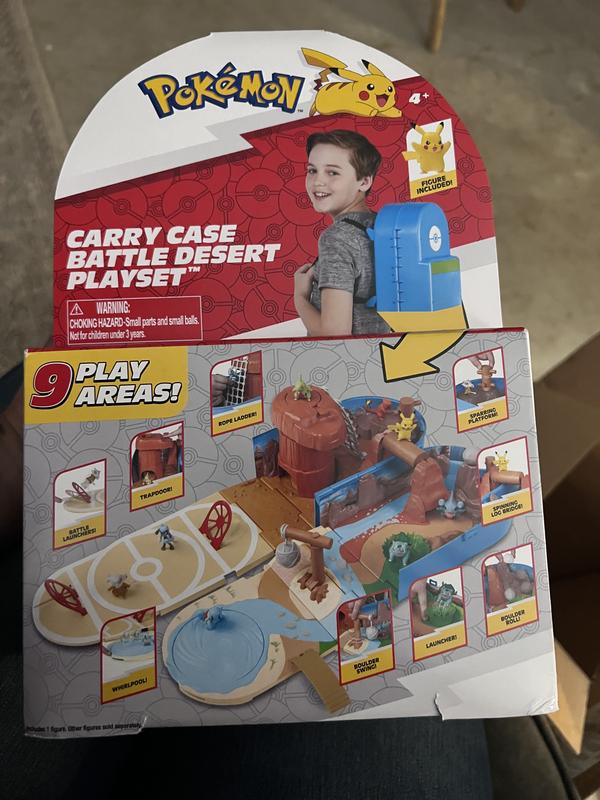 Pokémon Carry Case Battle Desert Playset