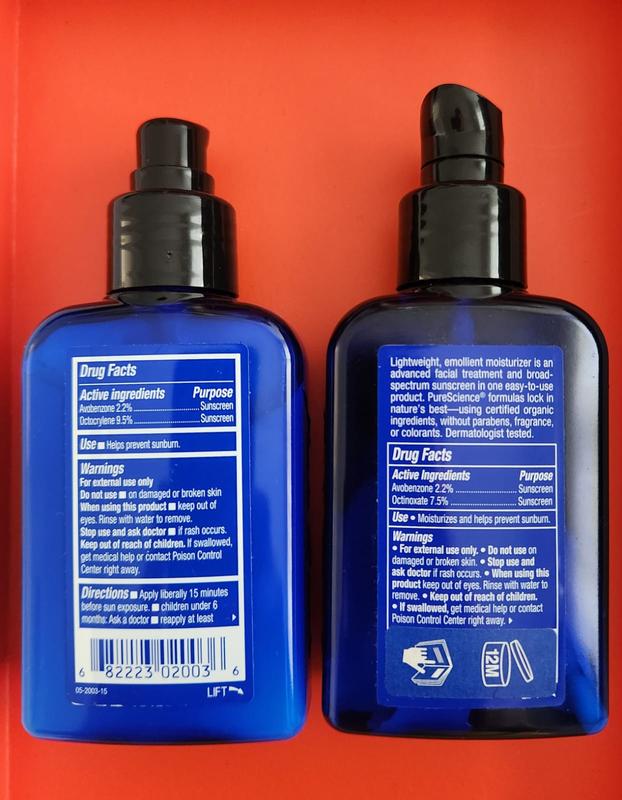 New formula on the left / old formula on the right