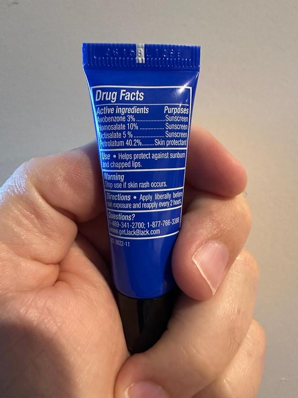 Customer photo for "Lip Balm for Men"