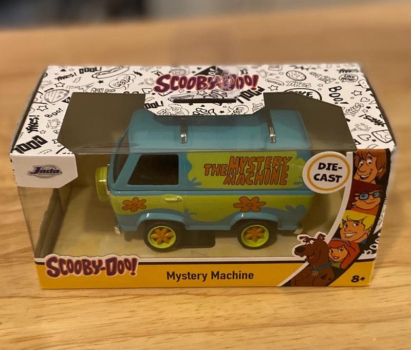 Scooby-Doo Mystery Machine Diecast Car By Jada Toys – 1:32 Scale, 4” Long, Limited Edition
