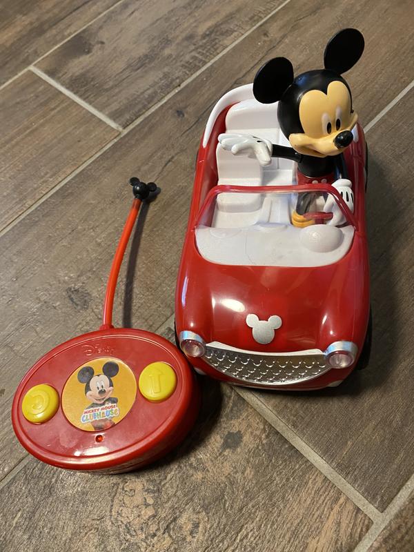Jada Toys Disney Junior Rc Mickey Mouse Club House Roadster Remote Control  Vehicle 7 Glossy Red : Target
