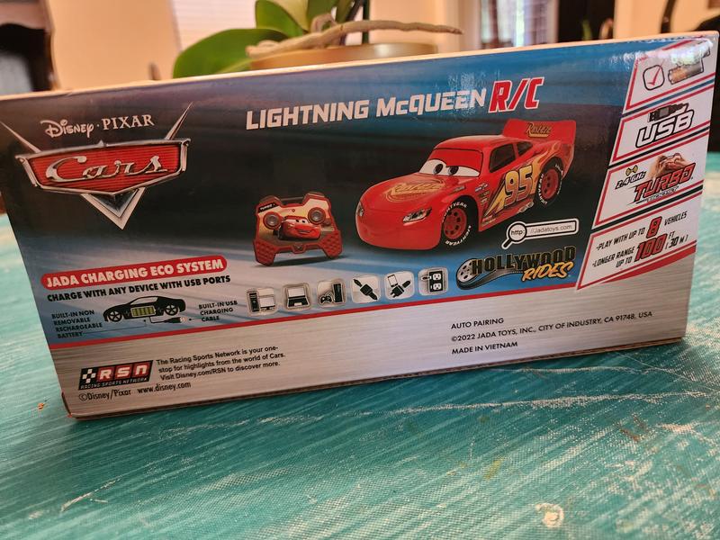 Jada Toys R/C 1:24 Disney Cars Lightning McQueen - 32232