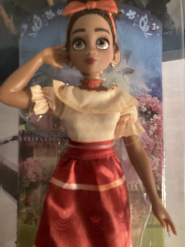 Delores posed in the box