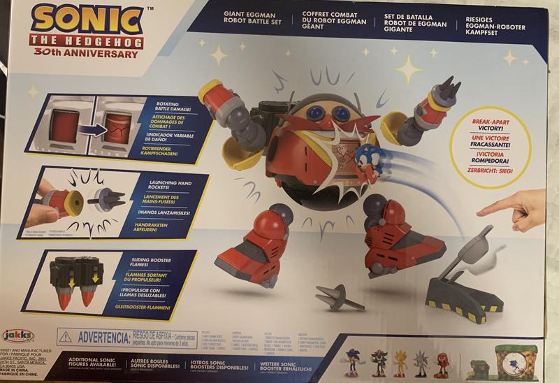 Sonic Giant Eggman Robot Battle Set