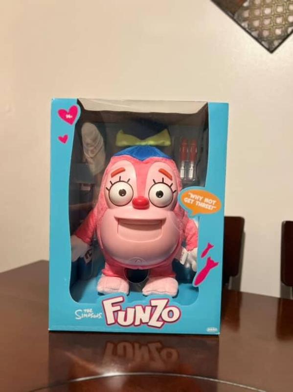 Jakks Pacific The Simpsons Talking Funzo 14-in Doll Plush | GameStop