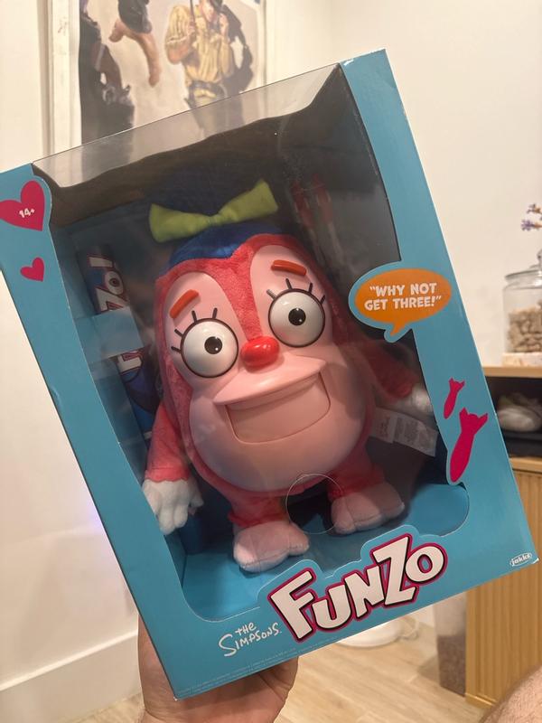Jakks Pacific The Simpsons Talking Funzo 14-in Doll Plush | GameStop