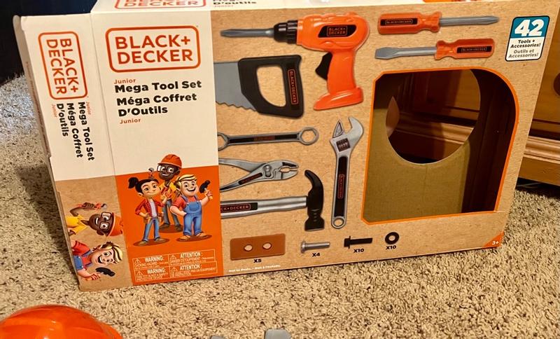 Black Decker Mega Tool Set Toys R Us Canada