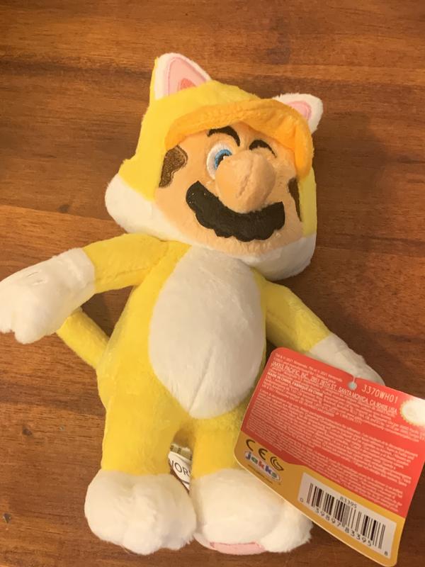 World of Nintendo Plush Cat Mario Toys R Us Canada