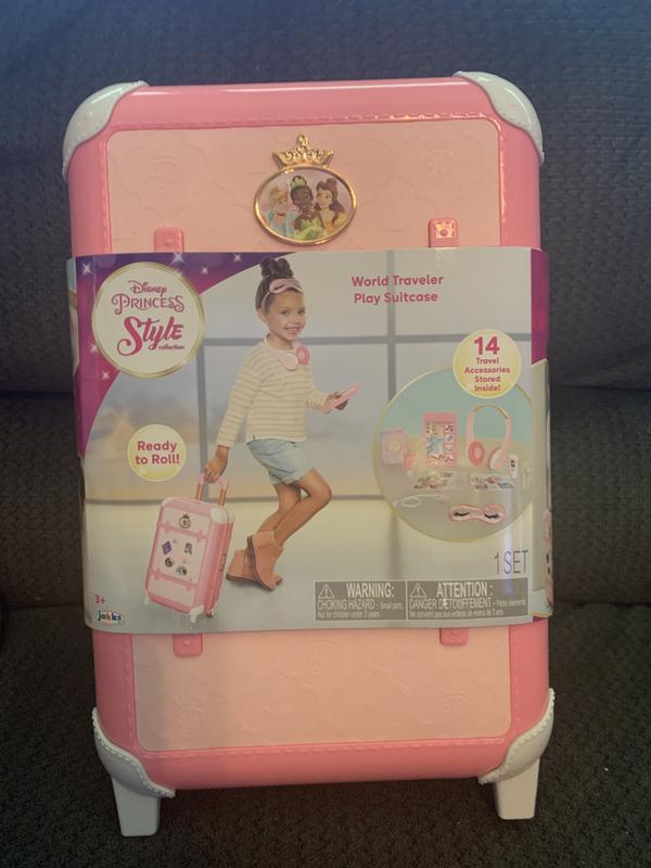 Disney Princess Style Collection Play Suitcase Travel Set