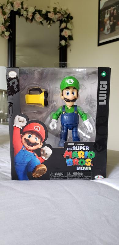 Jakks Pacific Super Mario Bros. Movie Luigi 5-in Action Figure