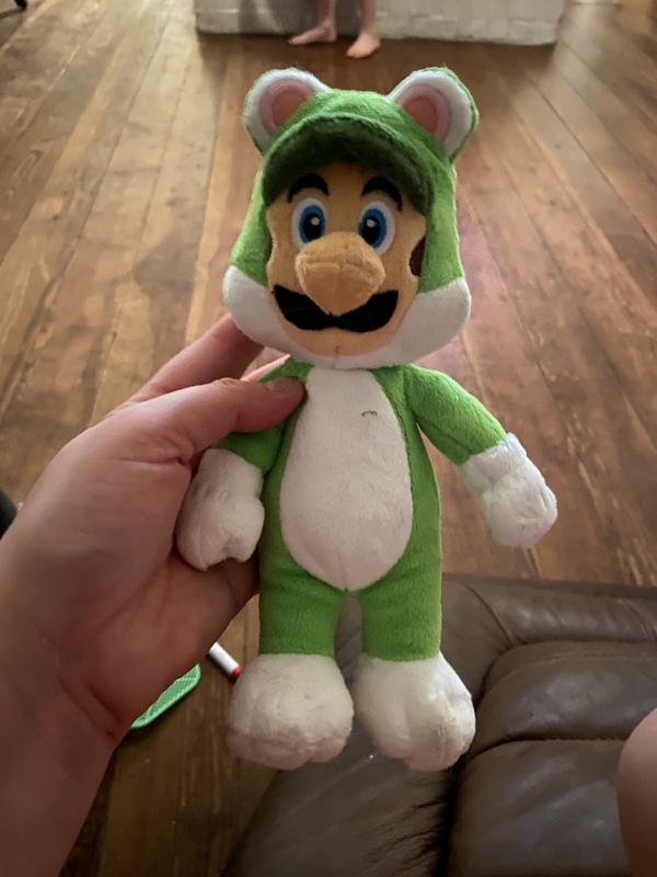 World of Nintendo Plush Cat Luigi Toys R Us Canada