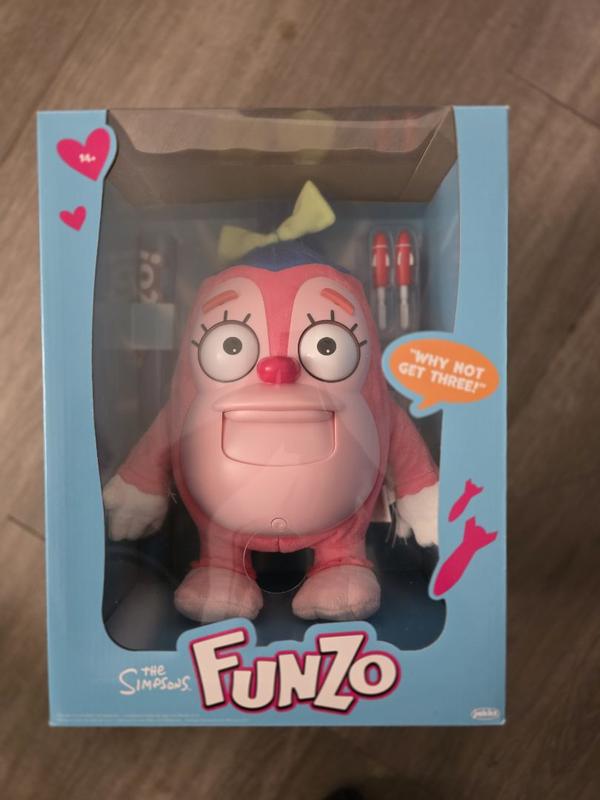 Jakks Pacific The Simpsons Talking Funzo 14-in Doll Plush | GameStop