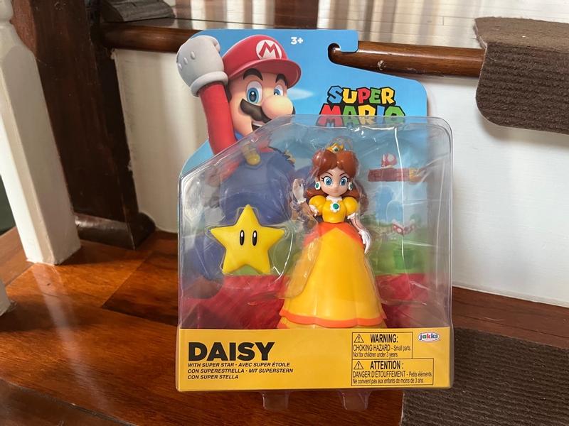 Jakks Pacific Super Mario Daisy 4-in Figure with Super Star | GameStop