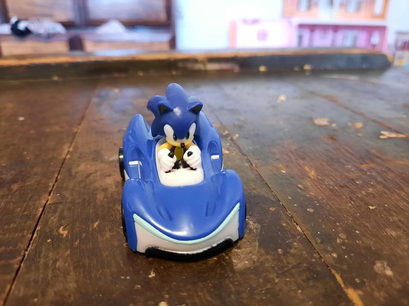 Sonic the Hedgehog Toy Vehicles, Speed Star, Shadow-Dark Reaper, Silver  Lightron