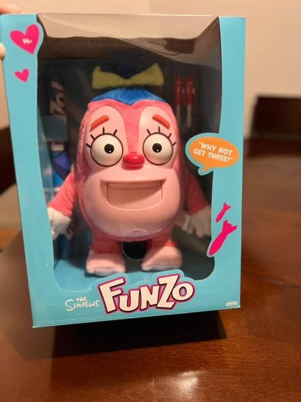 Jakks Pacific The Simpsons Talking Funzo 14-in Doll Plush | GameStop