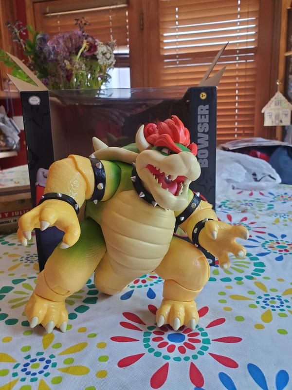 Nintendo super mario film 18cm 'cracheur de feu' bowser figurine