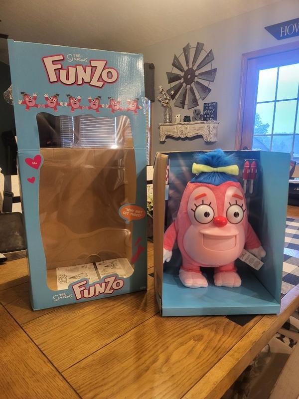 Jakks Pacific The Simpsons Talking Funzo 14-in Doll Plush | GameStop