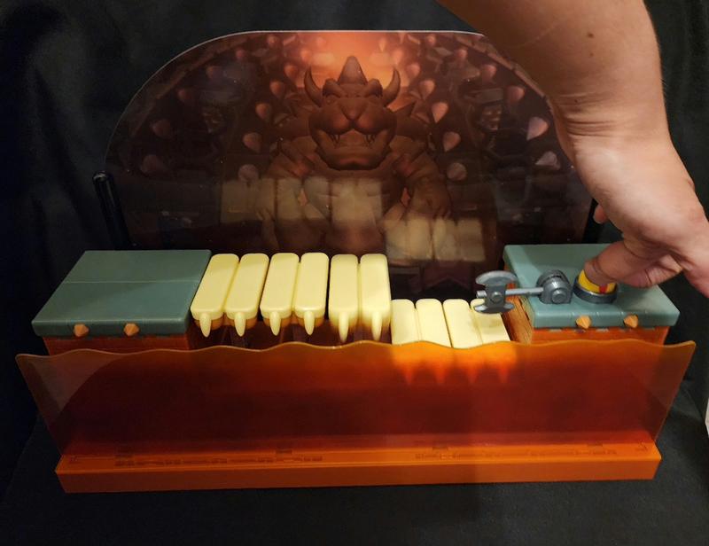 Draw bridge falling in progress