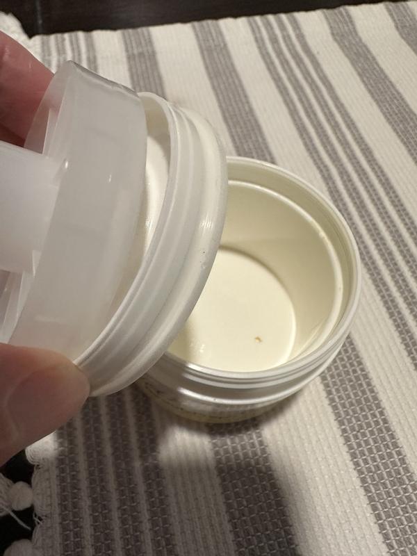 Customer photo for "Only the cap has a cream, jar is empty"