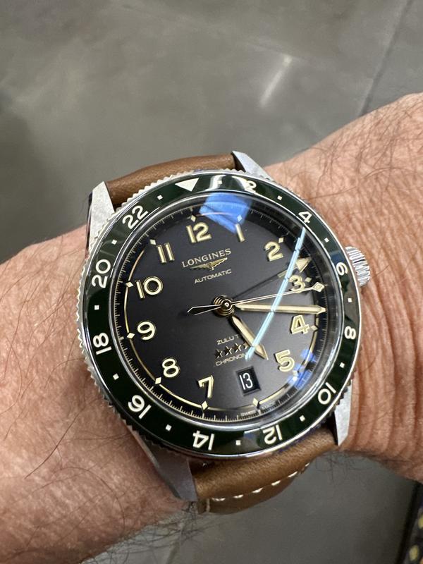 Longines Spirit Zulu Time Men's Automatic Watch L38024632 Longines Spirit Zulu Time Men's Automatic Watch L38024632