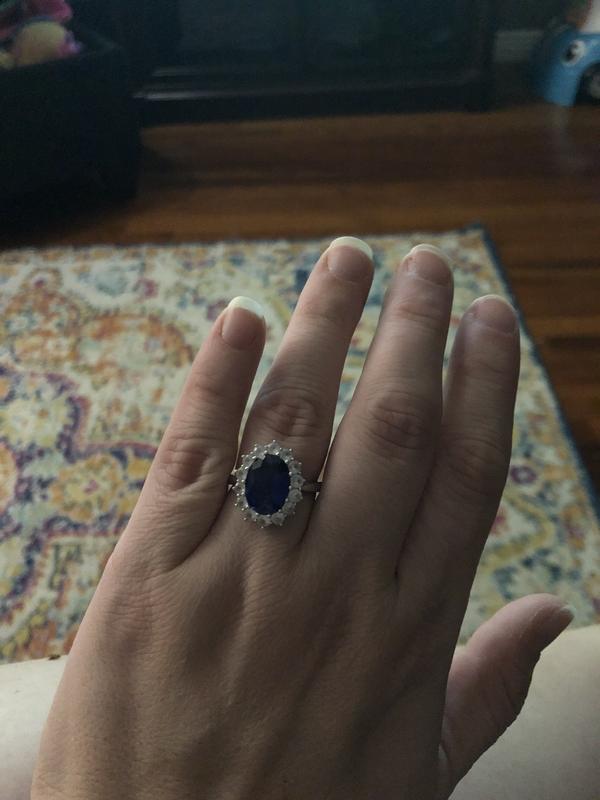 Jared blue deals sapphire ring