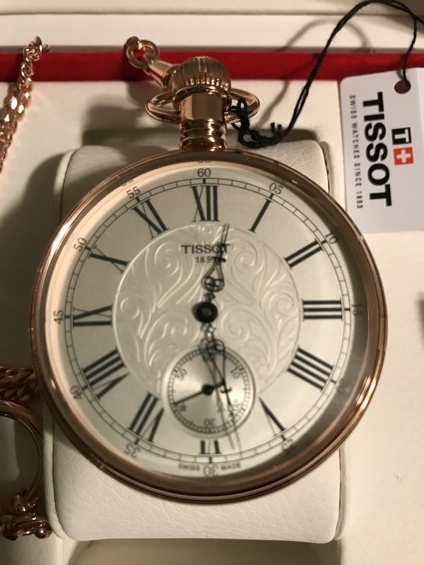 Tissot Lepine Mechanical Pocket Watch T8614059903300 Jared