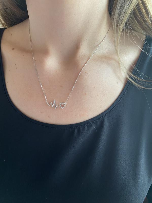 Jared heartbeat necklace hot sale