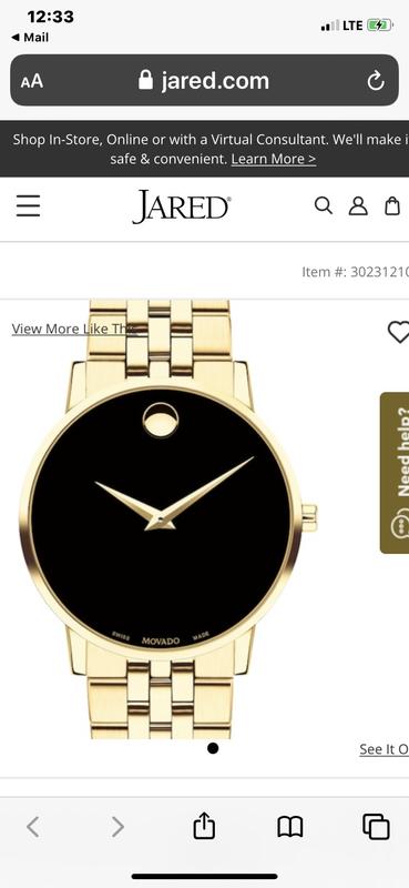Movado Watch Museum Classic 0607203 | Jared