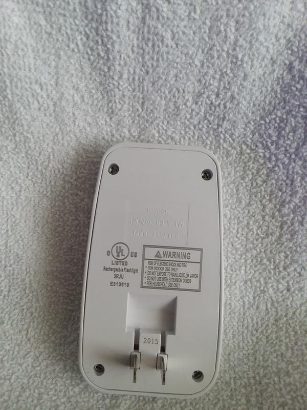 GE LED Rechargeable Power Failure Night Light - White, 1 Count - Harris  Teeter