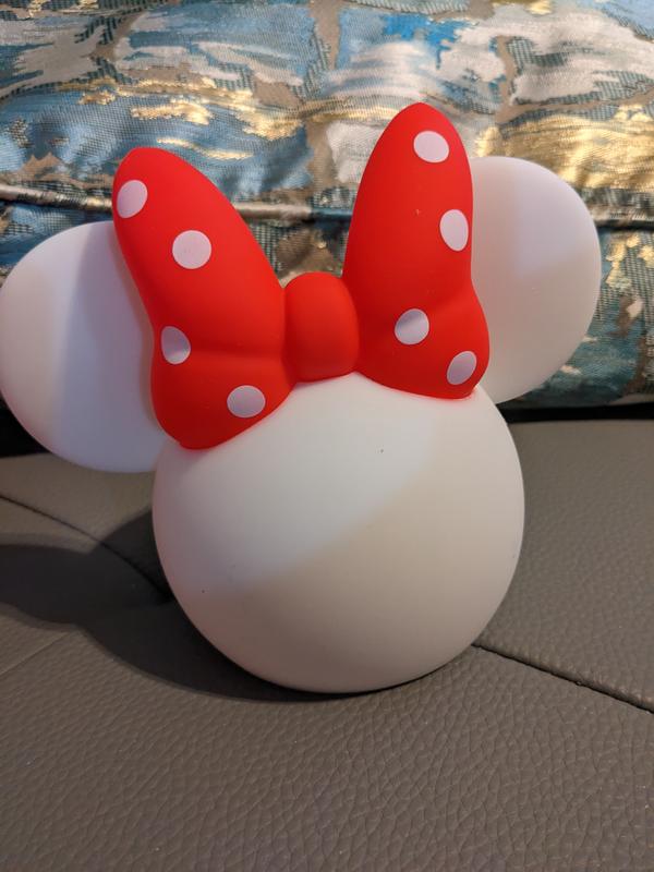 Disney Minnie Mouse Color Changing LED Night Light in the Night Lights  department at