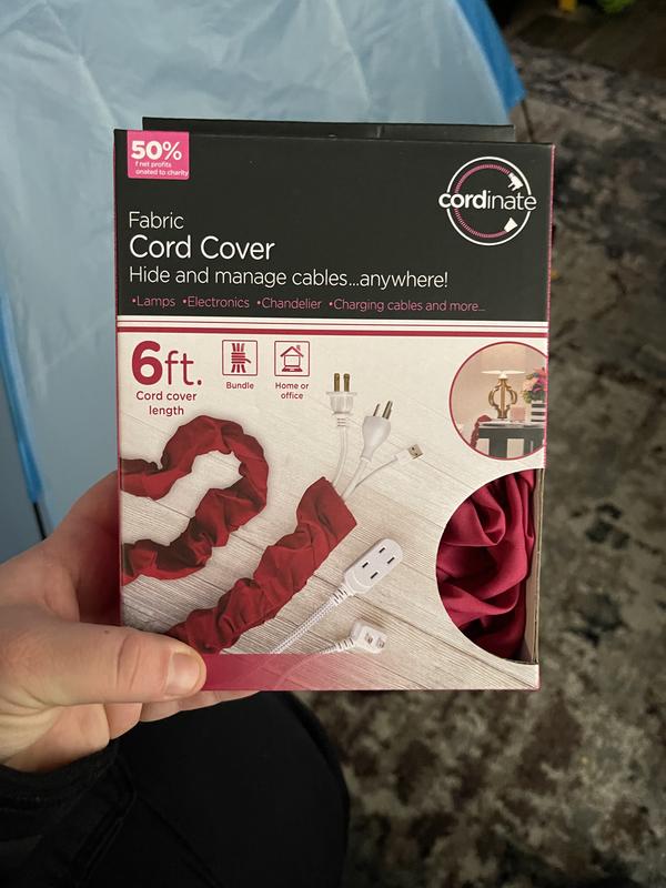 Cordinate-6ft-Fabric-Cord-Cover-Berry