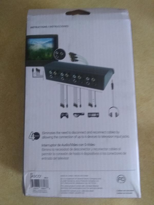 4Device Audio/Video Switch with RCA or SVideo Nepal Ubuy