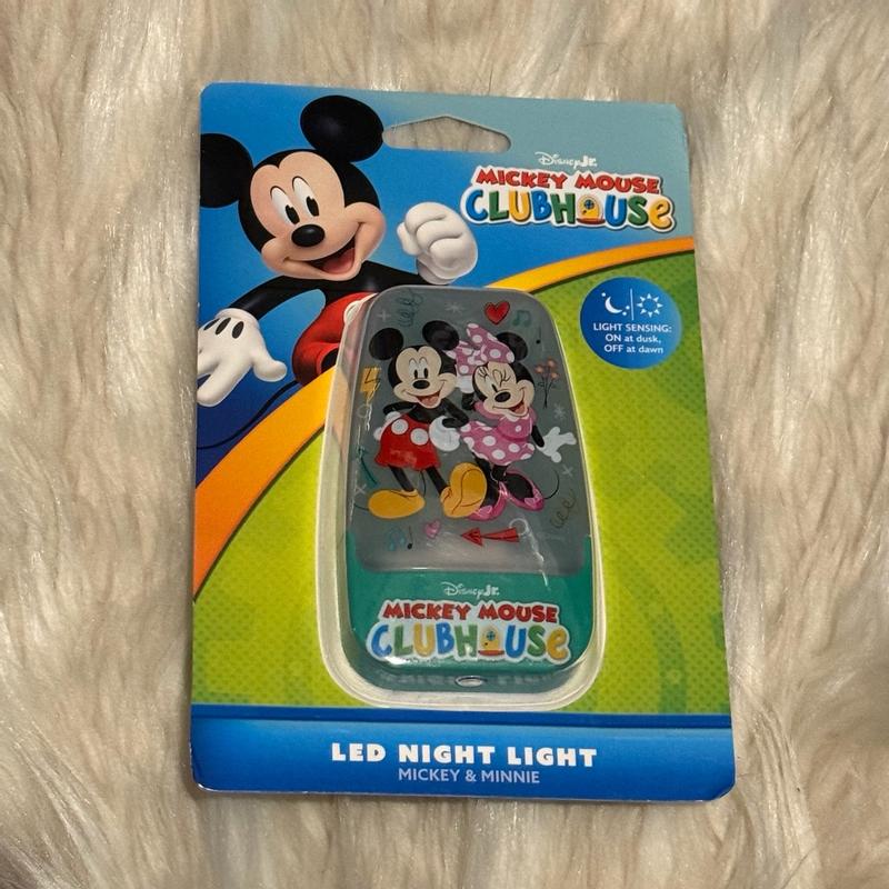 Disney Mickey Mouse Clubhouse Multicolor LED Auto On/Off Night